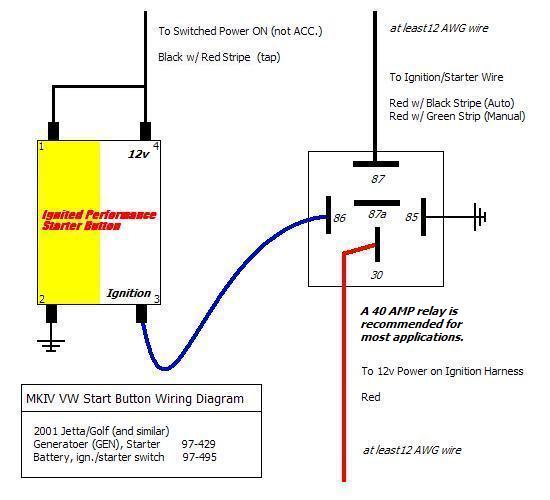 Race car push button start wiring diagram for your needs